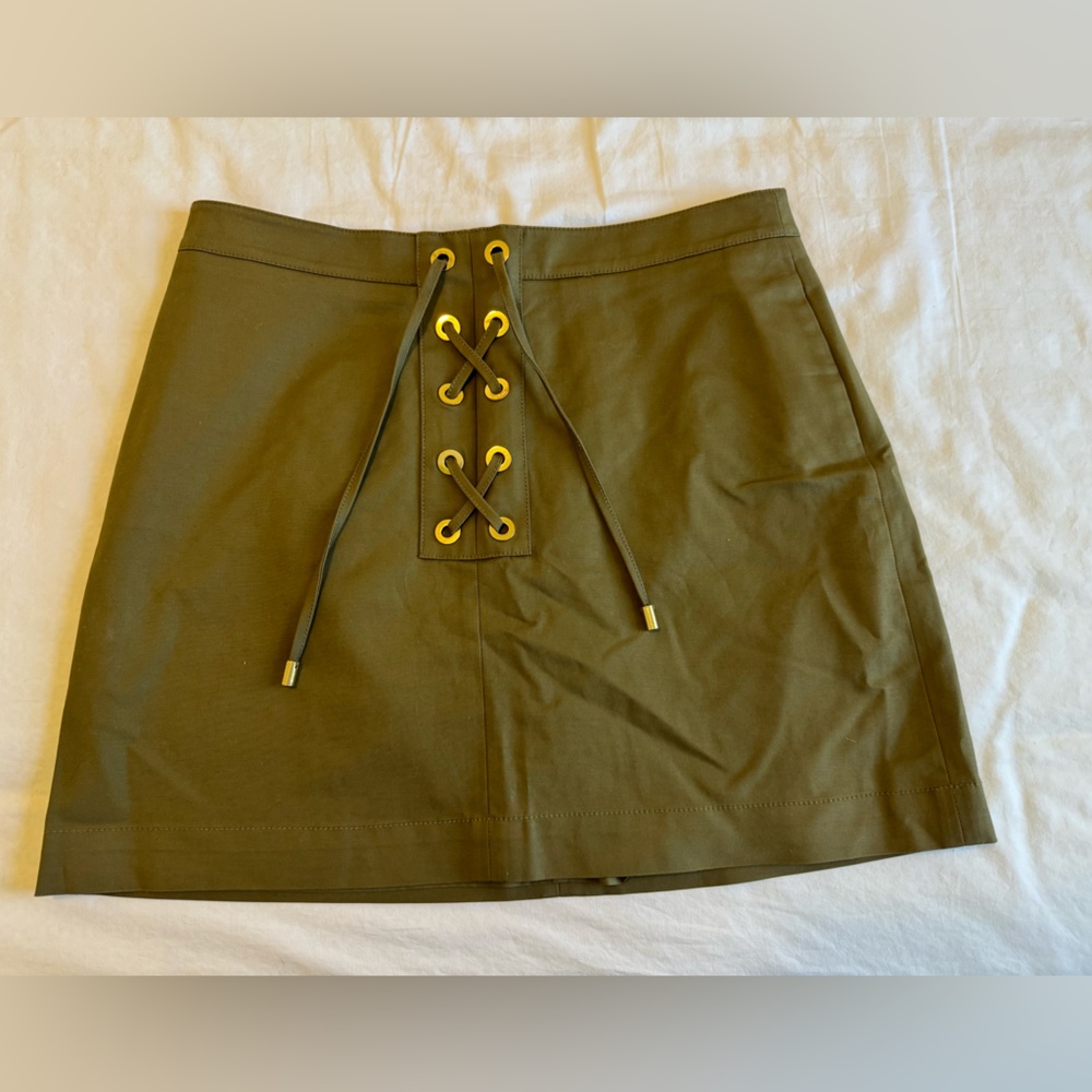 Olive Green Michael Kors Skirt